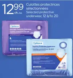 Proxim Option Selected protective underwear offer