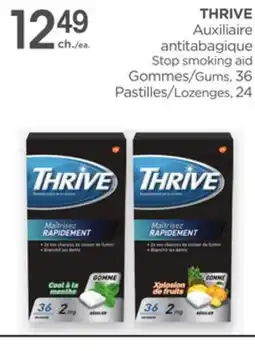 Proxim THRIVE Stop smoking aid Gums, Lozenges offer