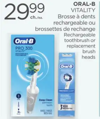Proxim ORAL-B Rechargeable toothbrush or replacement brush heads offer