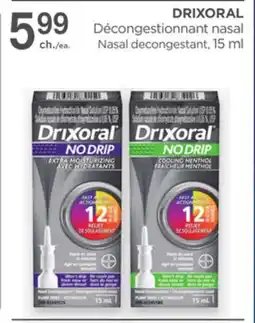 Proxim DRIXORAL Nasal decongestant offer