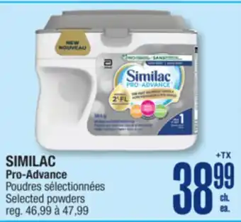 Jean Coutu SIMILAC Pro-Advance offer