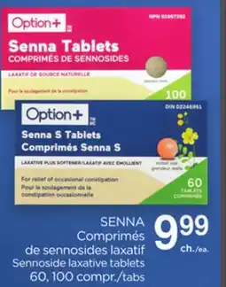 Proxim OPTION+ Sennoside laxative tablets offer