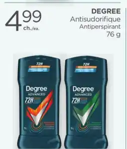Proxim DEGREE Antisudorifique Antiperspirant offer