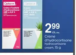 Proxim OPTION+ hydrocortisone cream offer