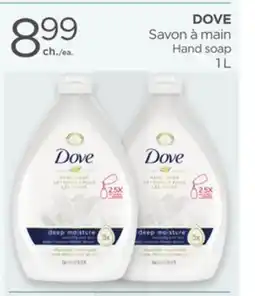 Proxim DOVE Hand soap offer