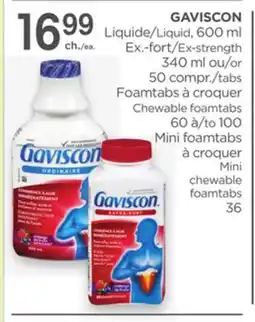 Proxim GAVISCON Mini chewable offer