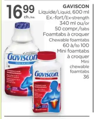 Proxim GAVISCON Mini chewable offer