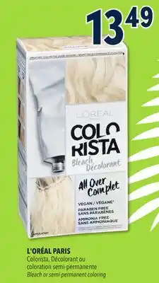 Familiprix L'ORÉAL PARIS Bleach or semi-permanent coloring offer