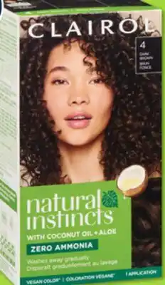 Familiprix CLAIROL, Natural Instincts, Haircolor ammonia-free offer