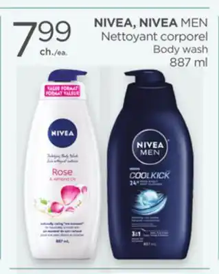 Proxim NIVEA, NIVEA MEN Nettoyant/corporel Body wash offer