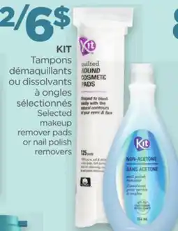 Proxim KIT Selected makeup remover pads or nail polish removers offer
