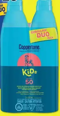 Familiprix COPPERTONE, Selected suncare products offer