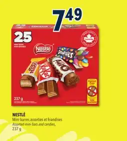 Familiprix NESTLÉ, Assorted mini bars and candies, 237 g, 25 units offer