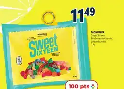 Familiprix MONDOUX, Sweet Sixteen, Selected candies, 1 kg offer