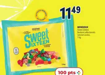Familiprix MONDOUX, Sweet Sixteen, Selected candies, 1 kg offer