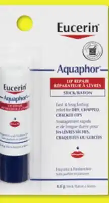 Familiprix EUCERIN, Selected lip balms offer