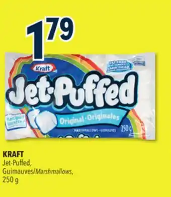 Familiprix KRAFT, Jet-Puffed, Guimauves/Marshmallows, 250 g offer
