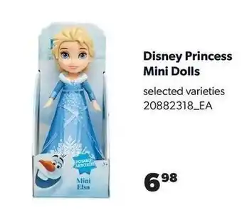 Real Canadian Superstore Disney princess mini dolls offer