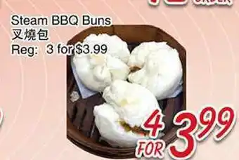 Foody Mart Steam BBQ Buns offer