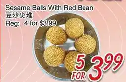 Foody Mart SESAME BALLS WITH RED BEAN offer