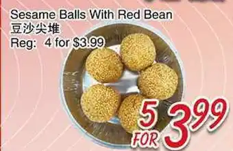Foody Mart SESAME BALLS WITH RED BEAN offer