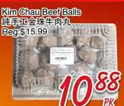 Foody Mart Kim Chau Beef Balls offer