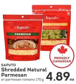 IGA Saputo shredded natural parmesan offer