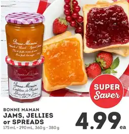 IGA Bonne maman jams, jellies or spreads offer