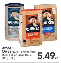 IGA Quaker oats offer