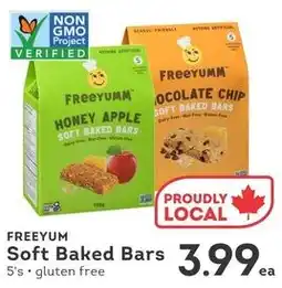 IGA Freeyum soft baked bars offer