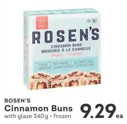 IGA Rosen's cinnamon buns offer