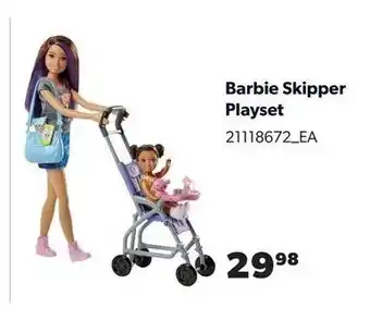 Real Canadian Superstore Barbie skipper playset offer