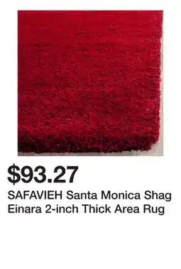 Bed Bath & Beyond SAFAVIEH Santa Monica Shag Einara 2-inch Thick Area Rug offer
