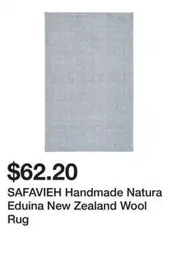Bed Bath & Beyond SAFAVIEH Handmade Natura Eduina New Zealand Wool Rug offer