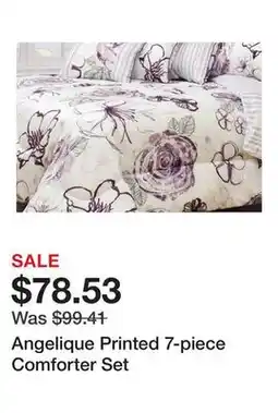 Bed Bath & Beyond Angelique Printed 7-piece Comforter Set offer