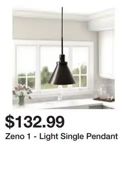 Wayfair Zeno 1 - Light Single Pendant offer