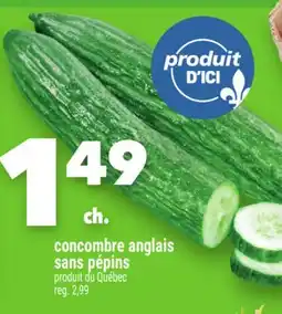 Marche Ami CONCOMBRE ANGLAIS SANS PÉPINS offer