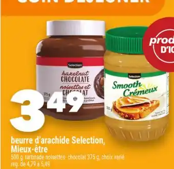Marche Ami BEURRE D'ARACHIDE SELECTION, MIEUX-ÊTRE offer