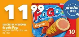Marche Ami SAUCISSES ENROBÉES DE PÂTE POGO offer