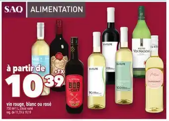 Marche Ami VIN ROUGE, BLANC OU ROSÉ offer