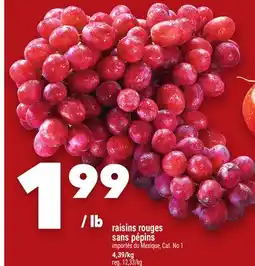 Marche Ami RAISINS ROUGES SANS PÉPINS offer
