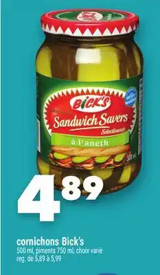 Marche Ami CORNICHONS BICK'S offer