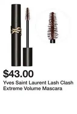Sephora Yves Saint Laurent Lash Clash Extreme Volume Mascara offer