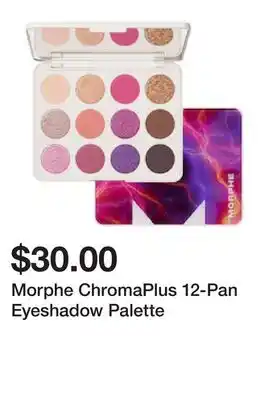 Sephora Morphe ChromaPlus 12-Pan Eyeshadow Palette offer