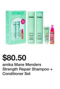 Sephora amika Mane Menders Strength Repair Shampoo + Conditioner Set offer