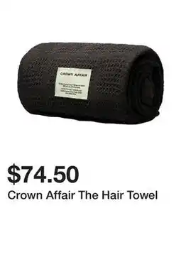 Sephora Crown Affair The Hair Towel offer