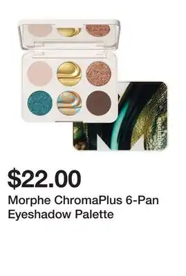Sephora Morphe ChromaPlus 6-Pan Eyeshadow Palette offer