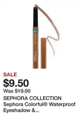 Sephora SEPHORA COLLECTION Sephora Colorful Waterproof Eyeshadow & Eyeliner Multi-Stick offer