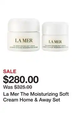 Sephora La Mer The Moisturizing Soft Cream Home & Away Set offer