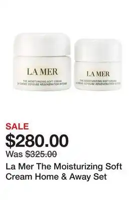 Sephora La Mer The Moisturizing Soft Cream Home & Away Set offer